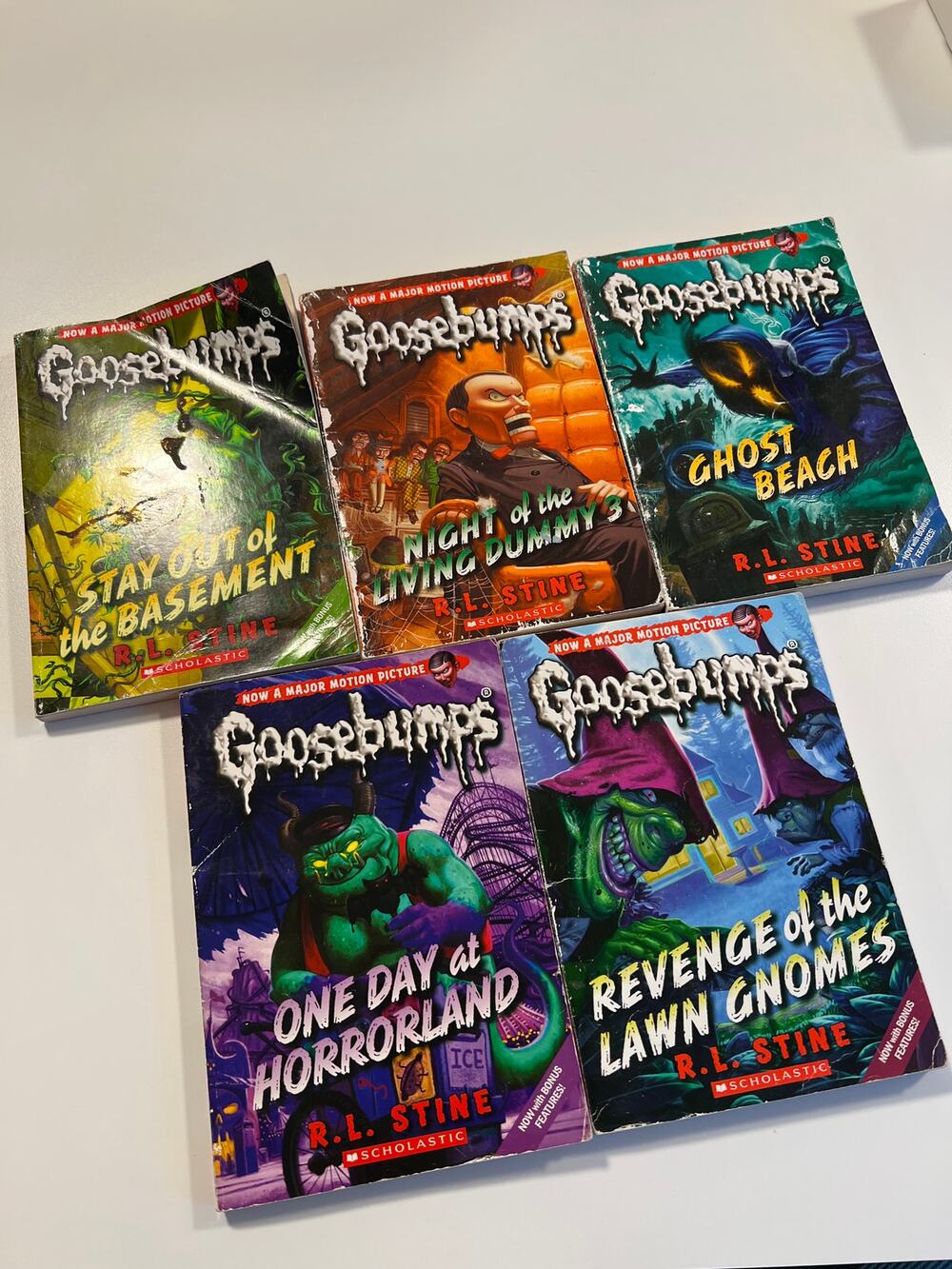 Goosebumps: Reprint: Lot of 5
